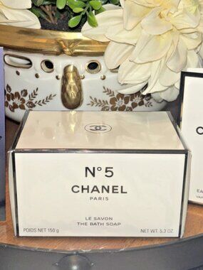 Chanel No 5 bar soap new boxed sealed item new - great gift